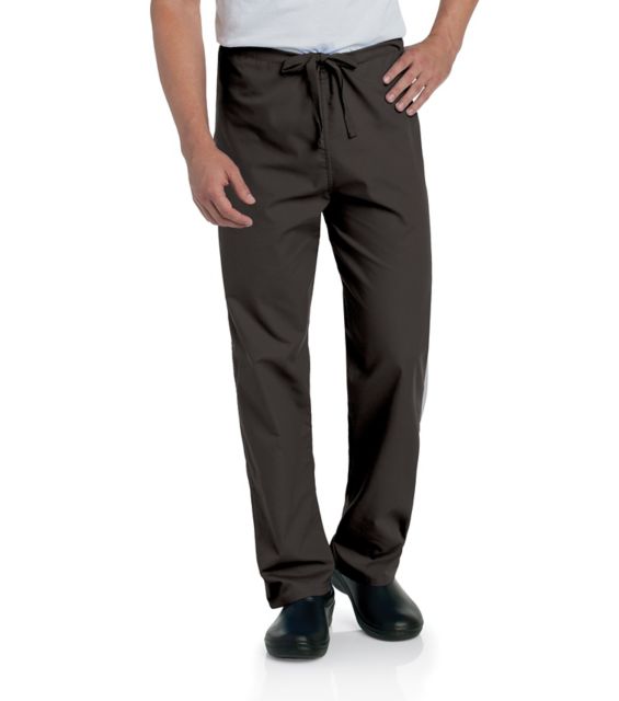 UNISEX SCRUB PANT BLACK XSM