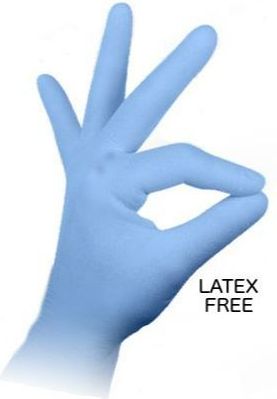 Nitrile Gloves Latex Free 100 ct Small