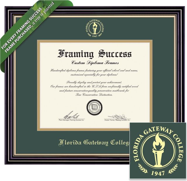 Florida Gateway College 8.5'' x 11'' Prestige Diploma Frame