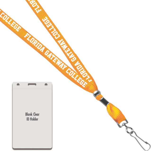 Florida Gateway College Card Dispenser Lanyard